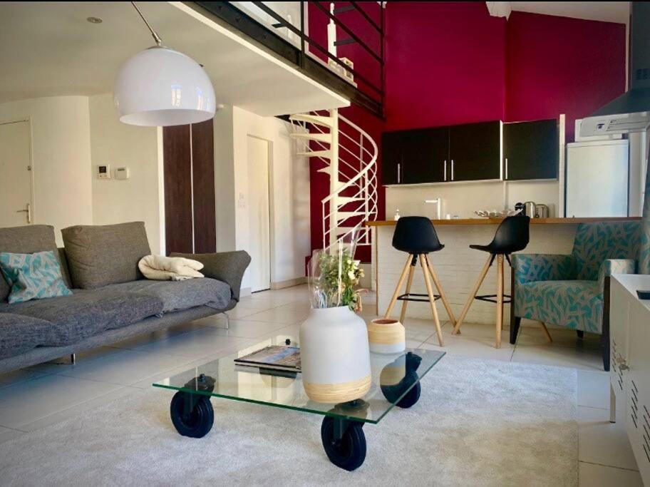 Ferienwohnung Le Paradis - Superbe Duplex - Plein Centre Marseilles Exterior foto
